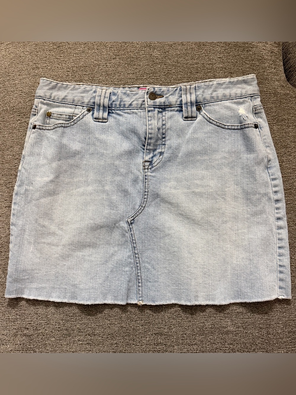 Sale!! Vintage The Limited Light Wash Denim Mini Skirt - Size 10